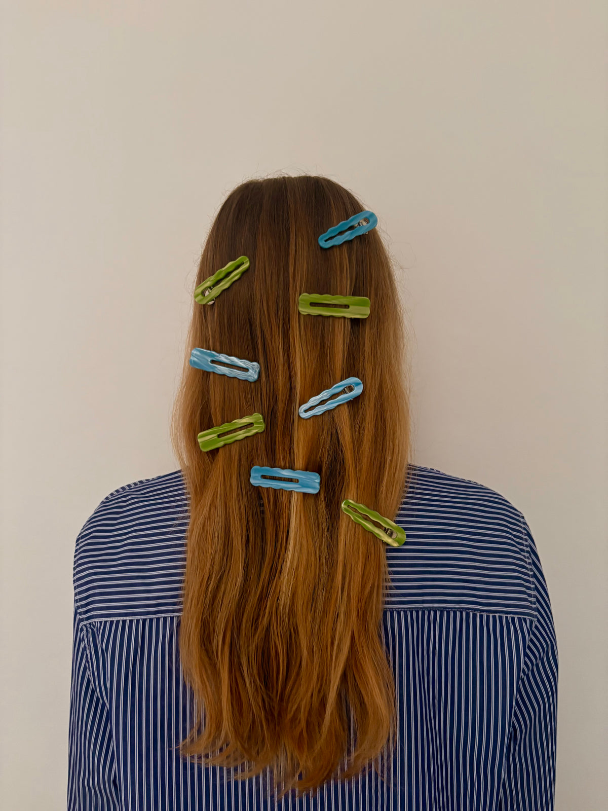 XXL HAIR CLIP - GREEN