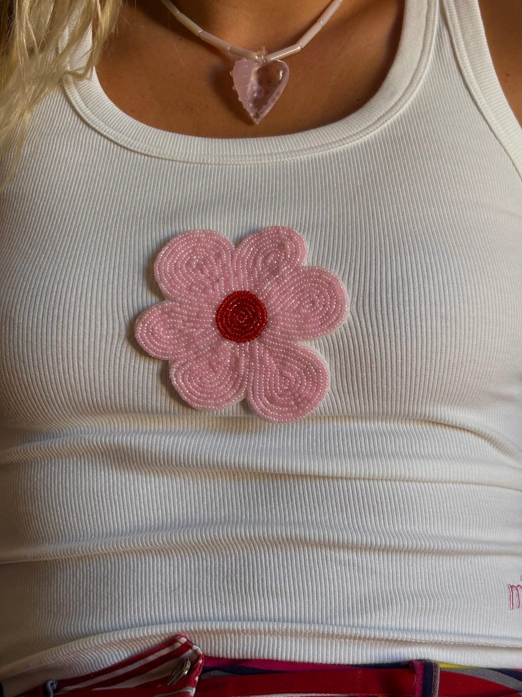 EMBROIDERED TANK TOP - MARGA