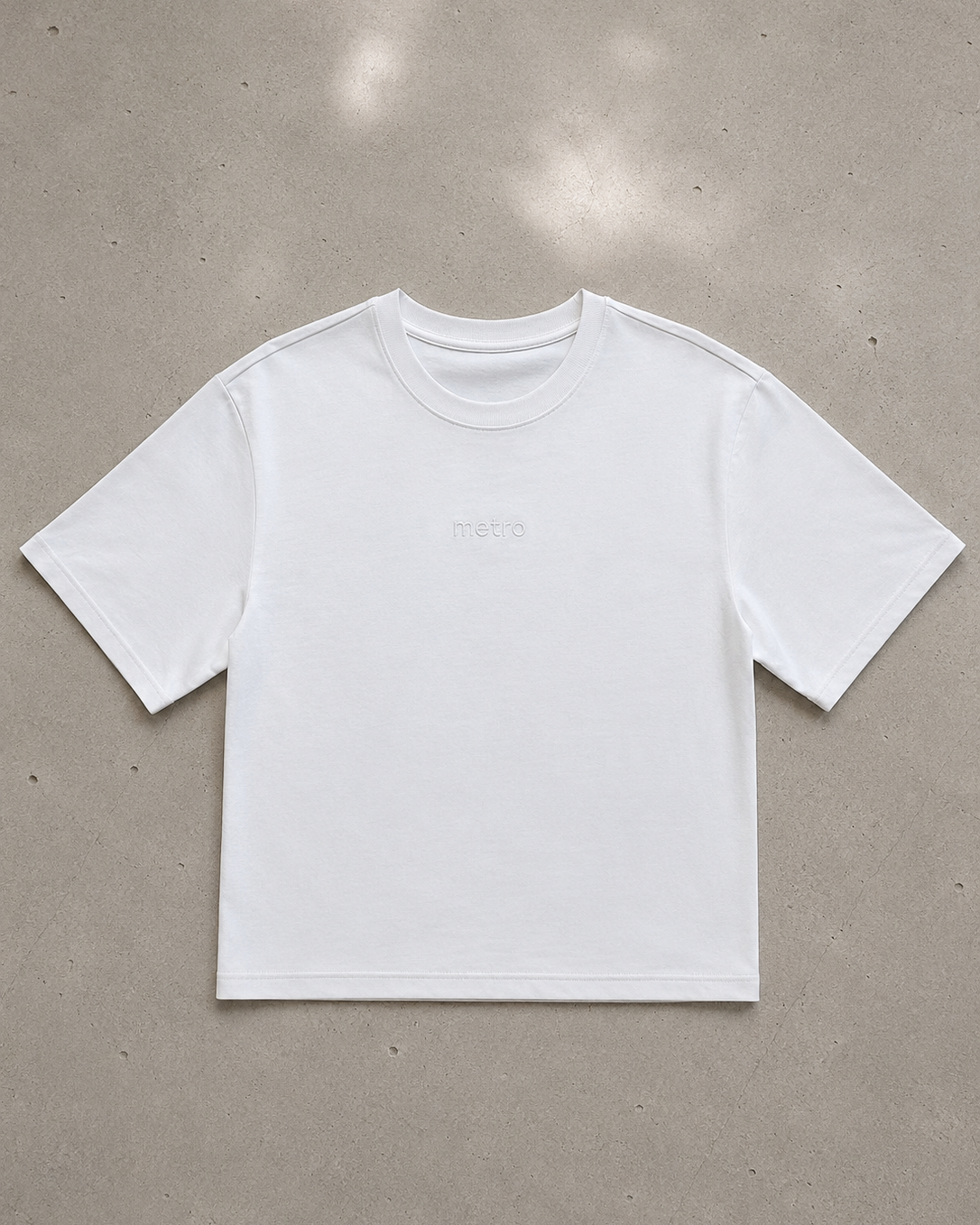 metro TEE - WHITE