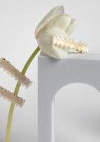 CENTIPEDE HAIR CLIP - PEARL WHITE