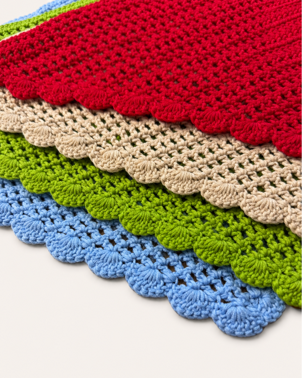 PAÑUELO CROCHET- GRASS