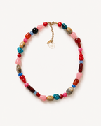 NATURAL STONES NECKLACE - AMALFI MOSAIC