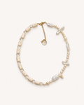 NATURAL STONES NECKLACE - MARINA PEARL