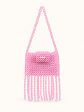 BEADED BAG / PINK