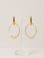 3IN1 EARRINGS - CREAM