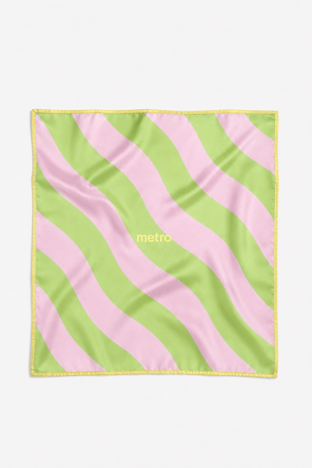 PAÑUELO - green&pink