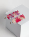 WANTED HAIR CLIP - PURPLE&RED