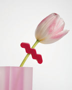 RAY HAIR CLIP - DARK PINK