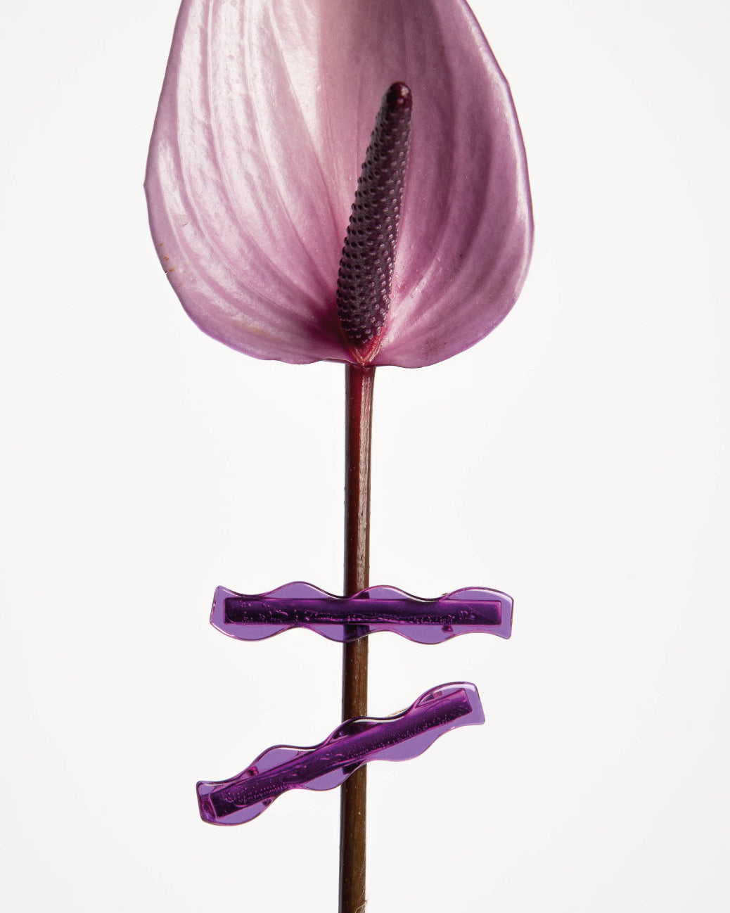 WAVE HAIR CLIP - PURPLE