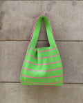2IN1 SHOULDER BAG - PINK&GREEN