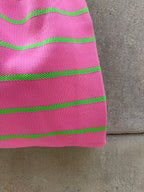 2IN1 SHOULDER BAG - PINK&GREEN