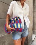 CHECKERED SHOULDER BAG - PRIMARY