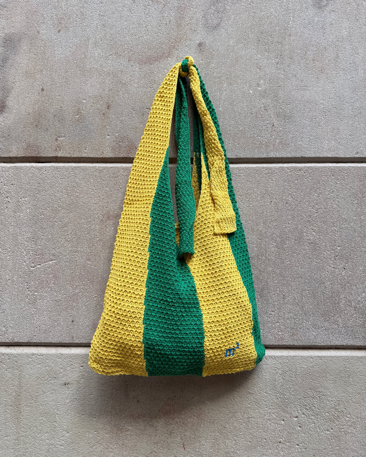 KNOT SHOULDER BAG - YELLOW&GREEN