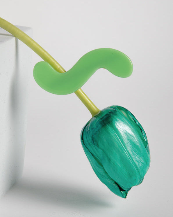 JELLY HAIR CLIP - POWER GREEN