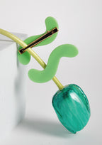 JELLY HAIR CLIP - POWER GREEN