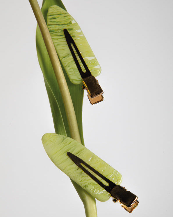 MUST HAIR CLIP - LIME