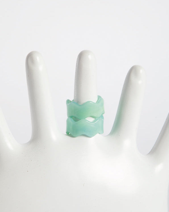 WAVES RING - ACQUA