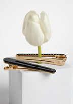 XL HAIR CLIP - B&W