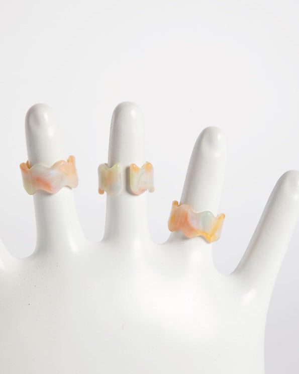 WAVES RING - PASTELS