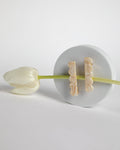 CANOPY HAIR CLIP - MARBLED NUDE