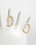 EMPTY RING - MARBLED BEIGE