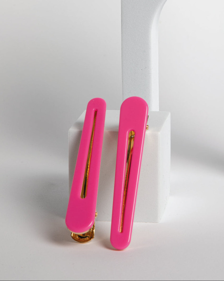 XL HAIR CLIP - FUCHSIA