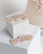 LOPSIDED HAIR CLIP - BABY PINK
