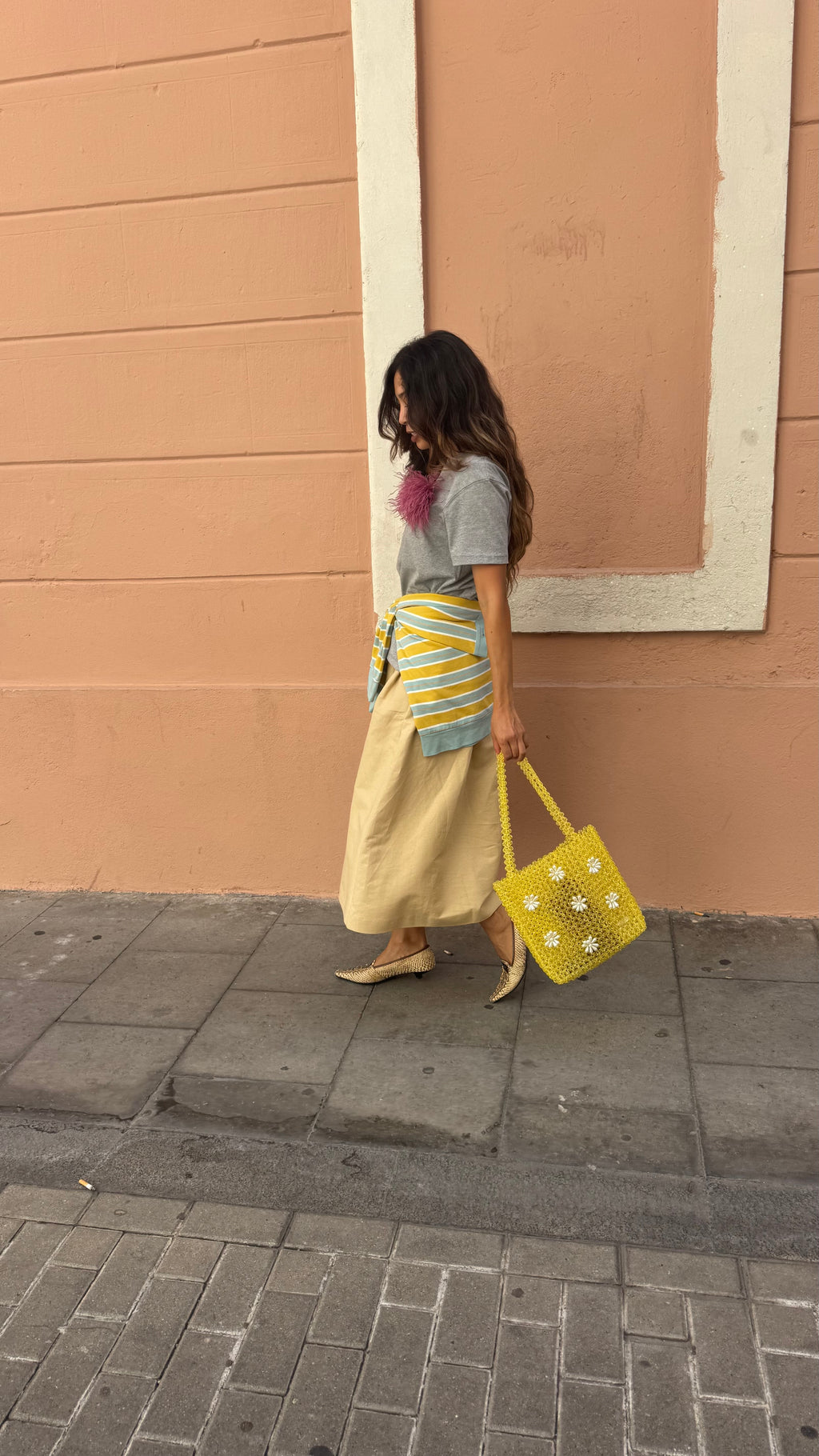 TOTE BEADED BAG / MARGARITAS