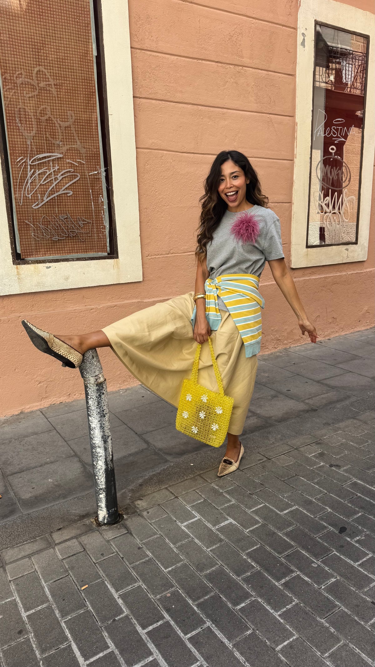 TOTE BEADED BAG / MARGARITAS