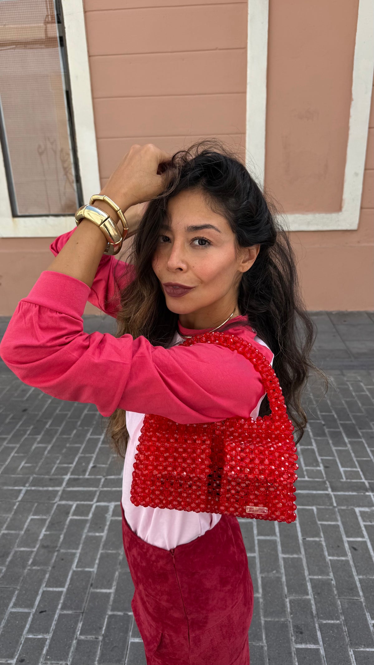 BEADED BAG / POCKET