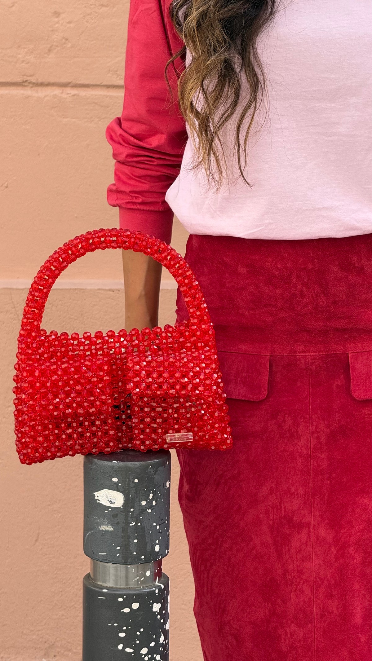 BEADED BAG / POCKET