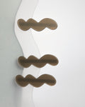 SEA FOAM HAIR CLIP - GREY