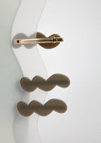 SEA FOAM HAIR CLIP - GREY
