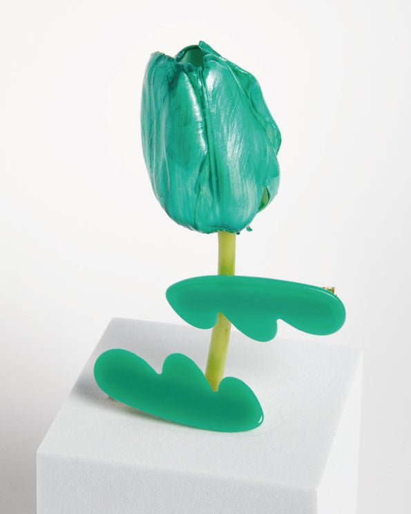 WING HAIR CLIP - GREEN